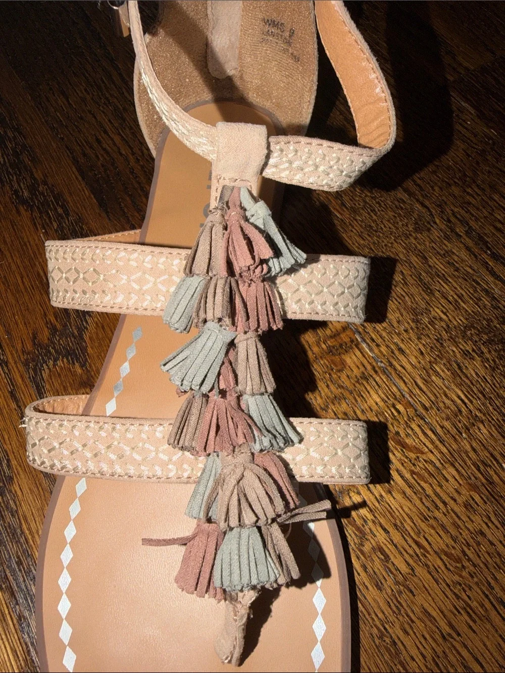 Report Tassel Strappy Sandal